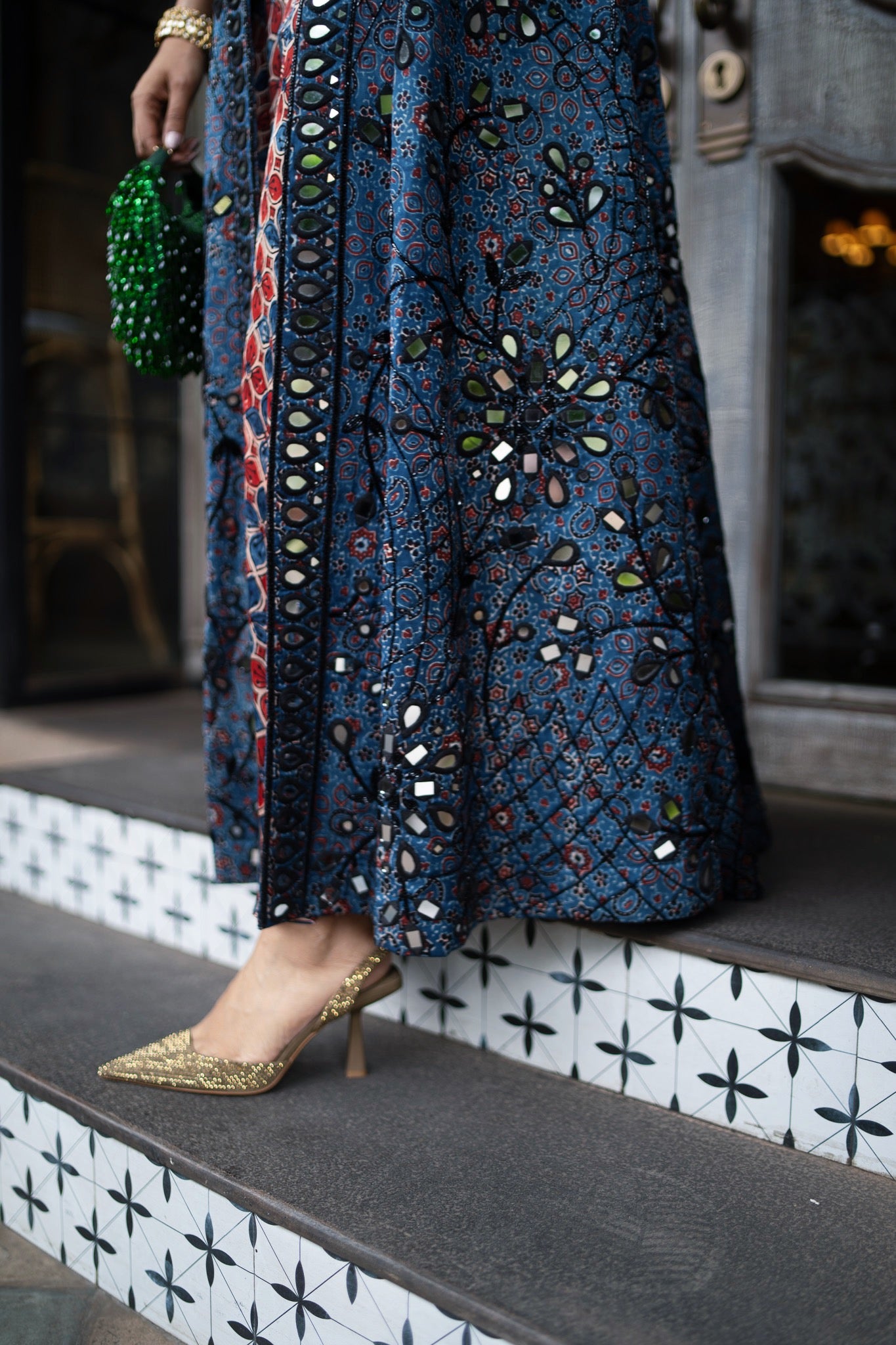 A Mirror Embroidered Jacket (AL-009)