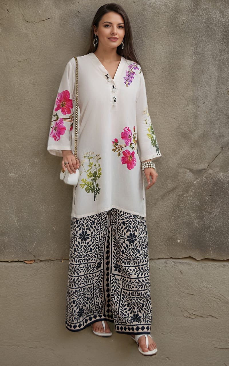 Ready to wear set- (9842)