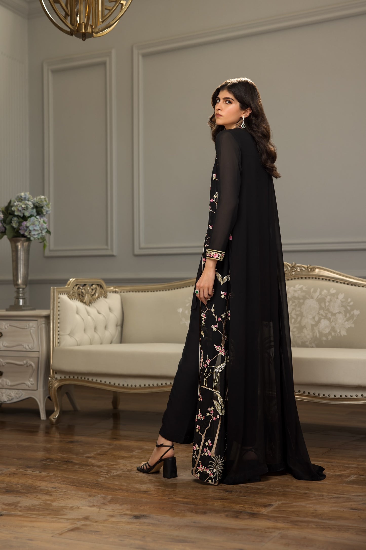 Black jacket and pants (RZ-9997)