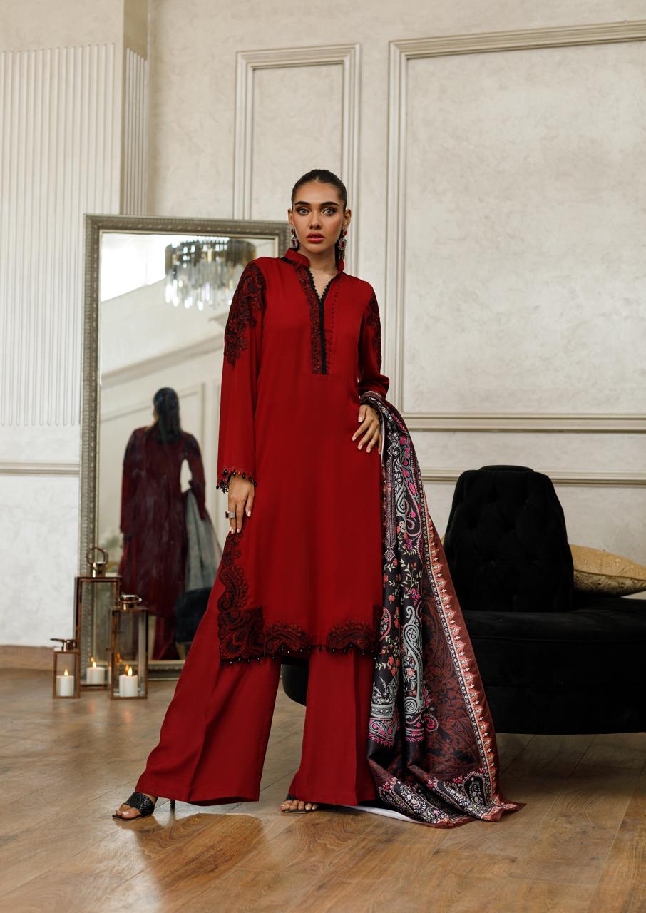 Maroon Ready To Wear (SH-090)