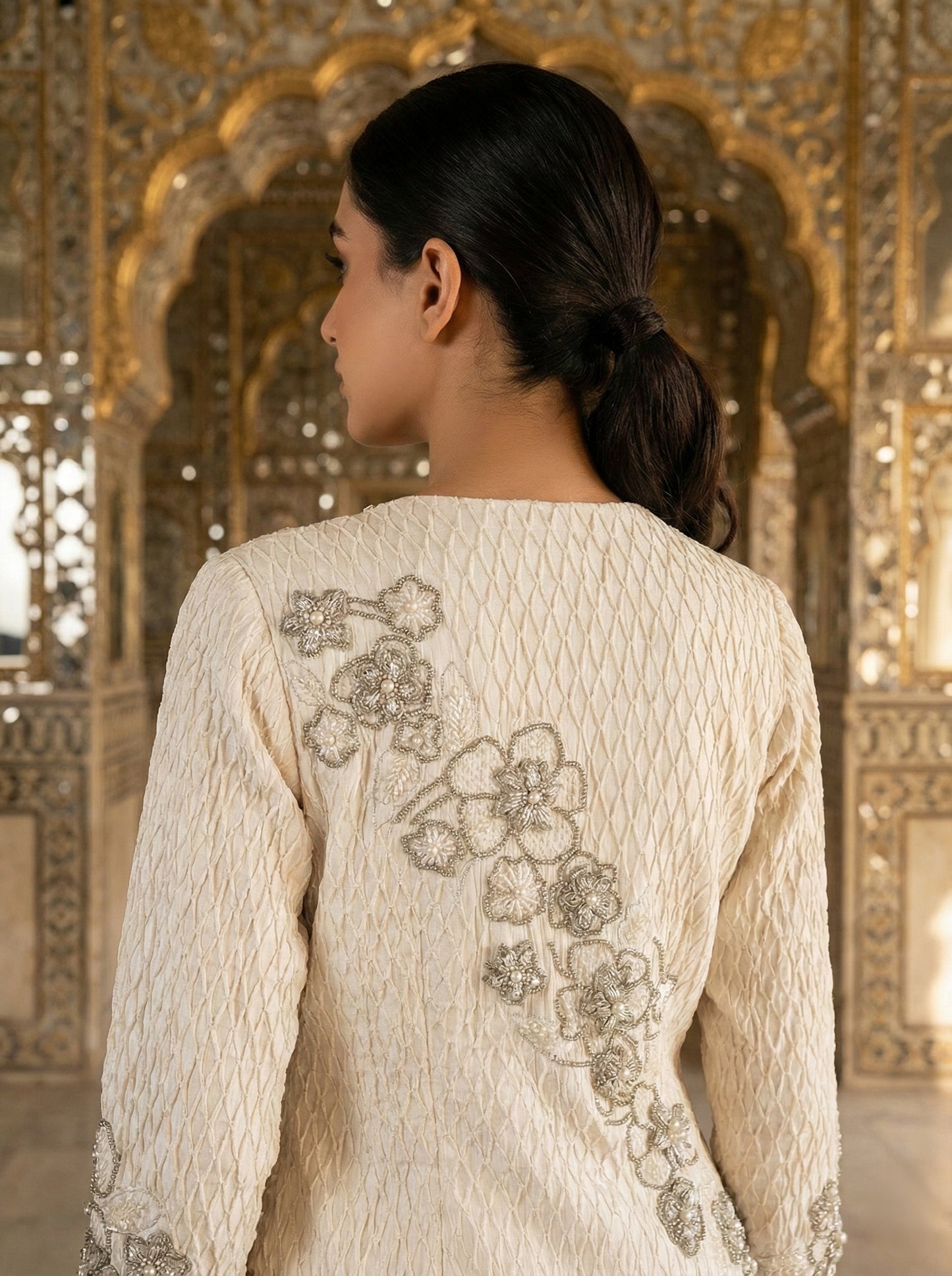 A peplum and skirt set- (OWP-9000)