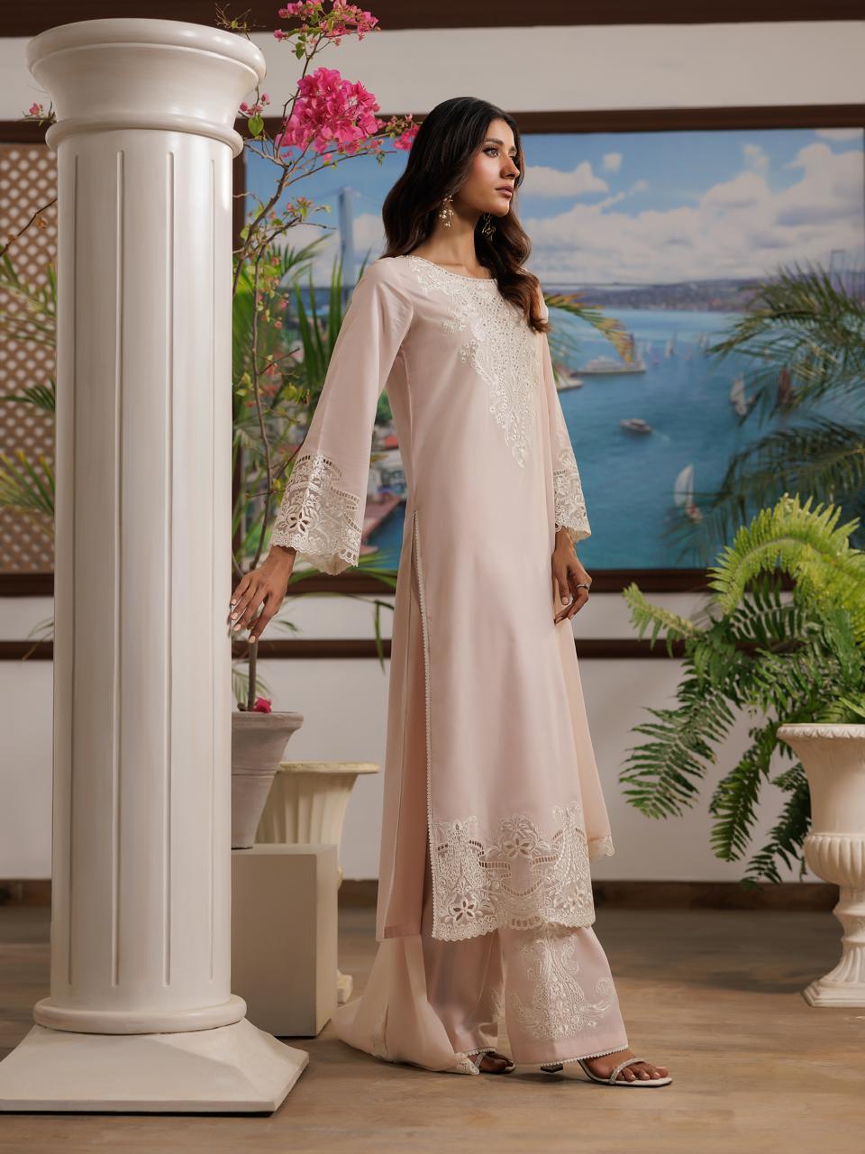 Ready to wear set- (9086)