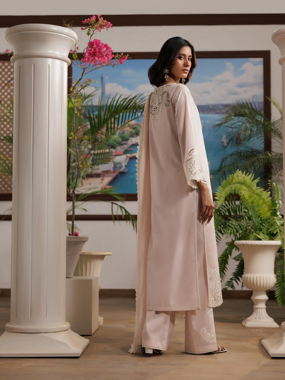Ready to wear set- (9086)