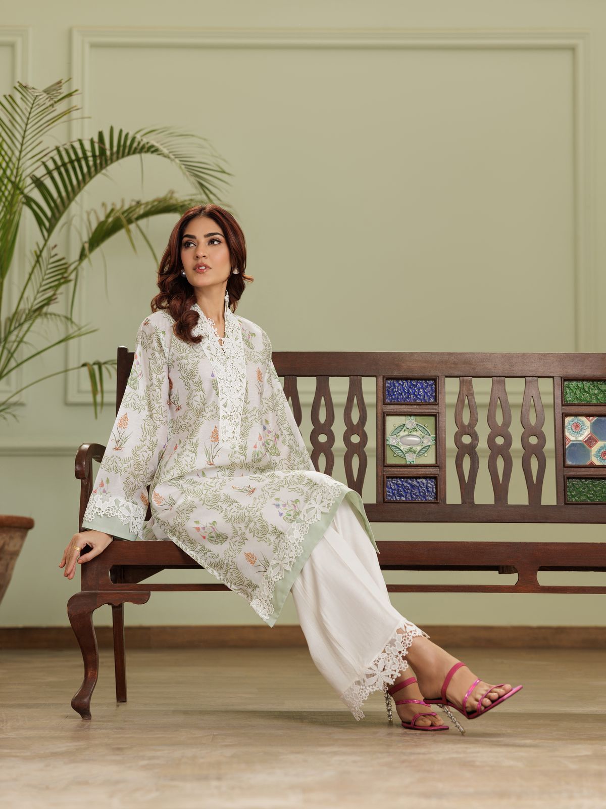 Ready to wear set- (9726)