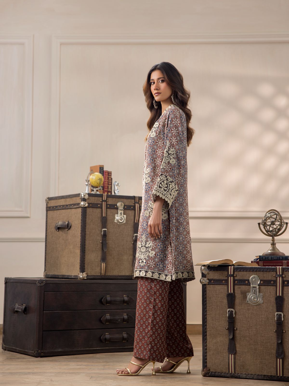 Ajrakh kurta and pants