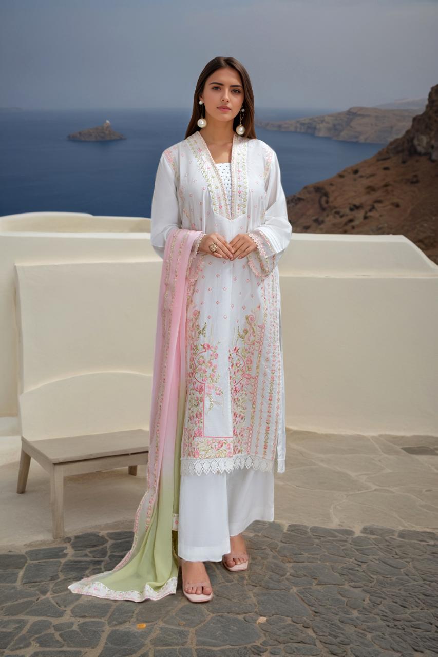 Ready to wear set- (9725)