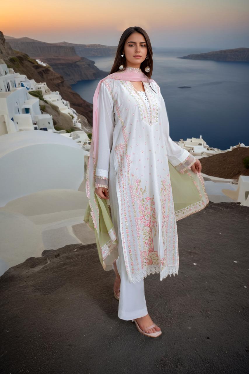 Ready to wear set- (9725)