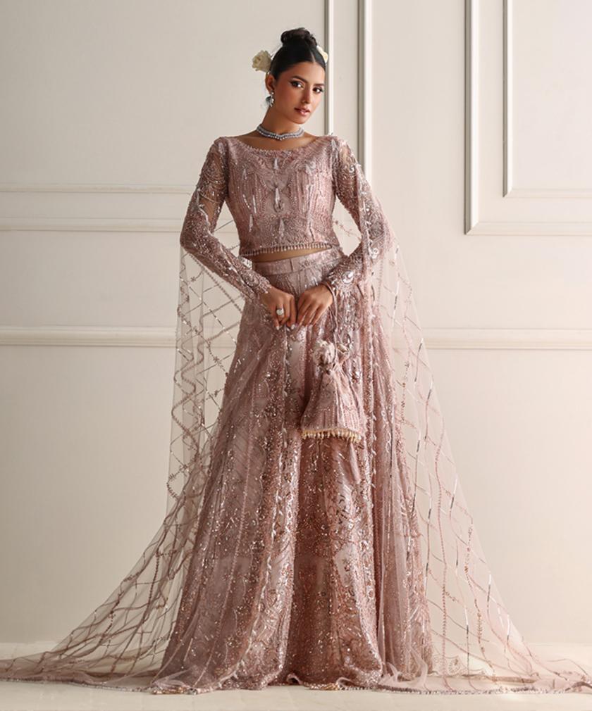Pink ghagra set