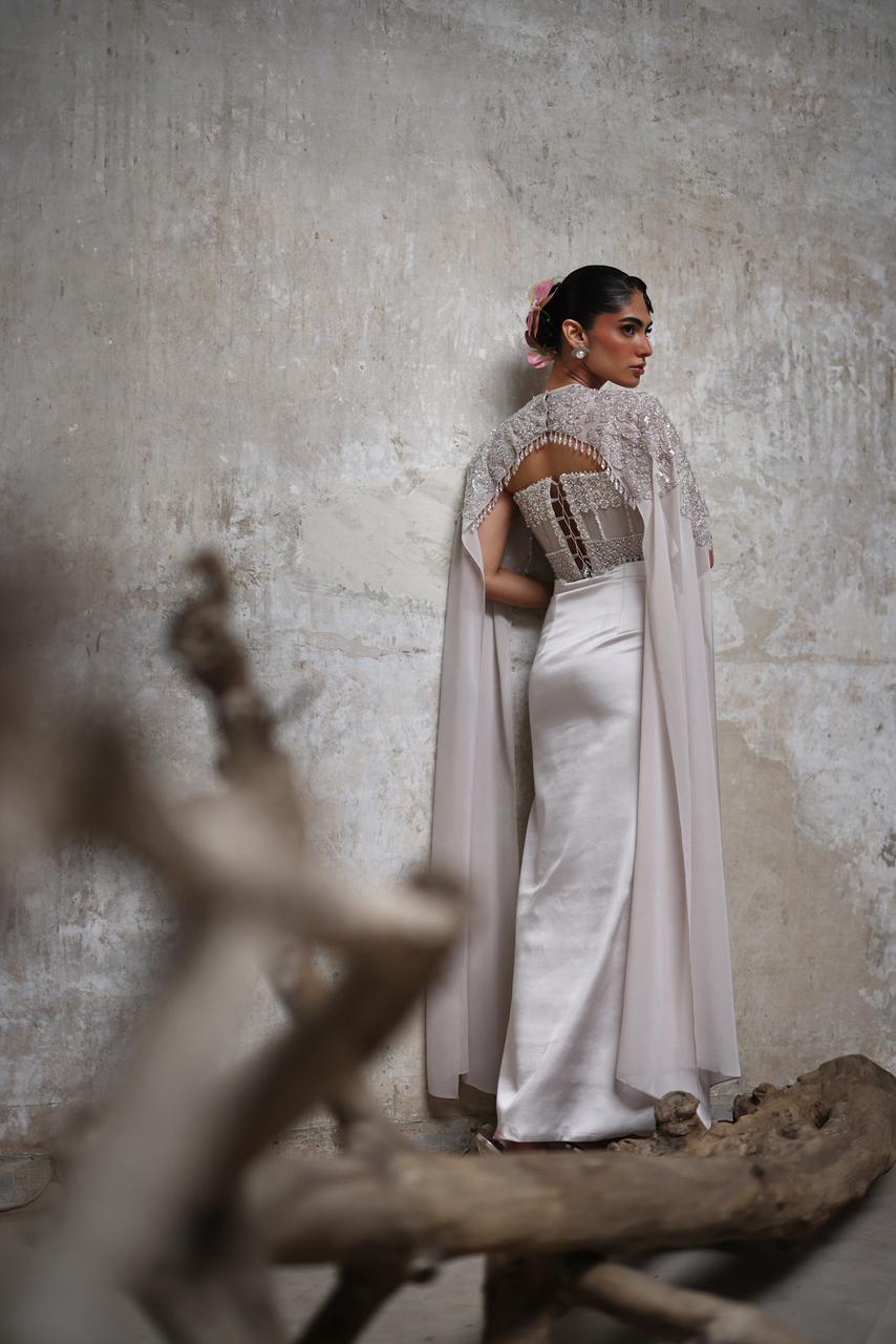 A cape and ghagra set