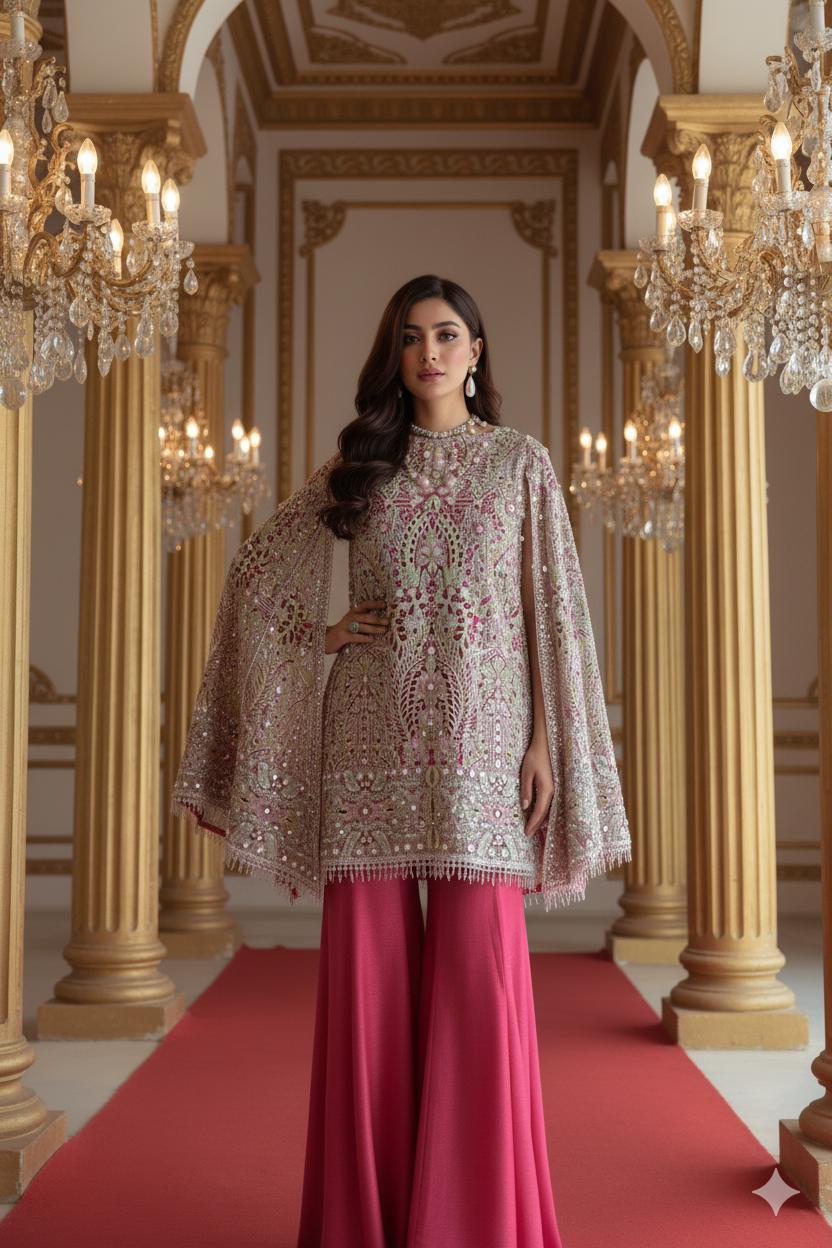 A kurta and Pallazo set