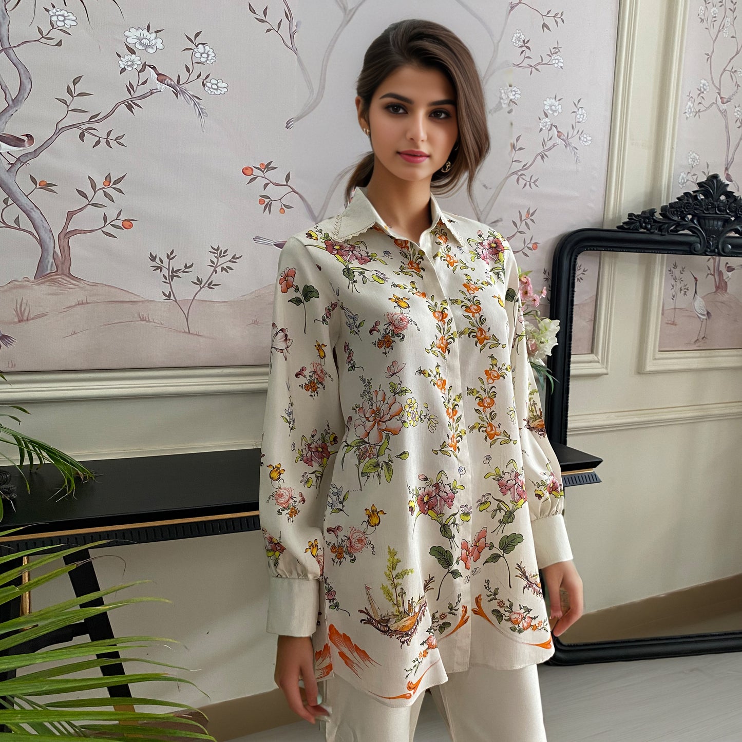 A kurta and pant set- (9186)
