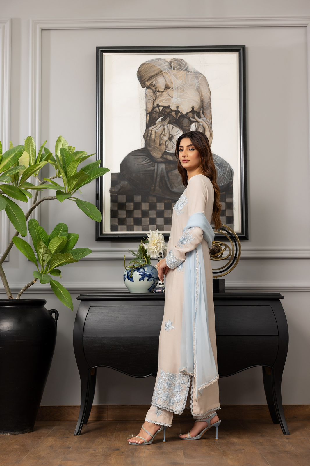 A ready to wear set- (8711)