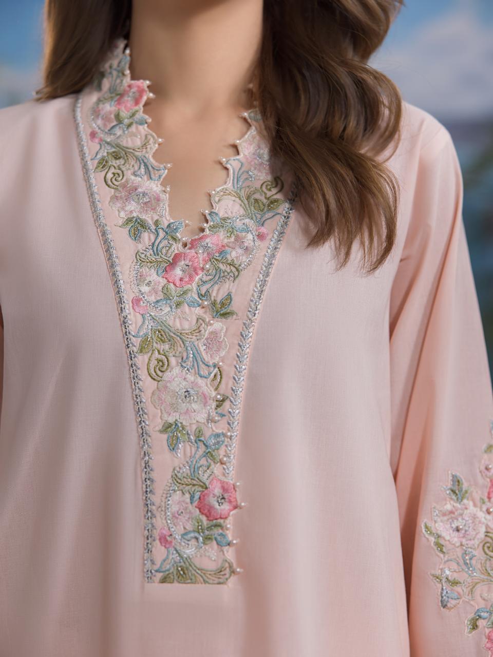 Kurta and pant set-(9385)