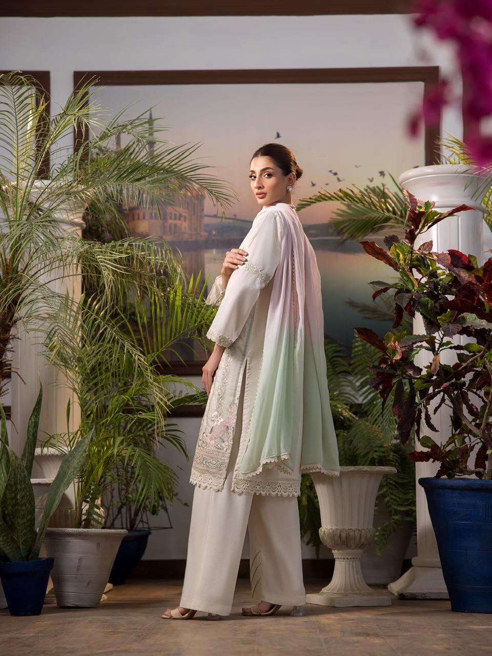 Ready to wear- Eid collection- (8909)