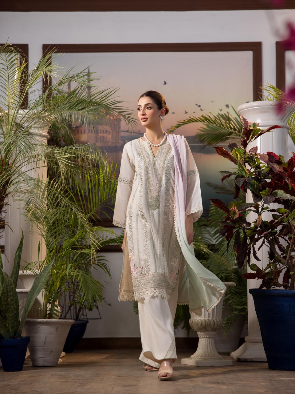 Ready to wear- Eid collection- (8909)
