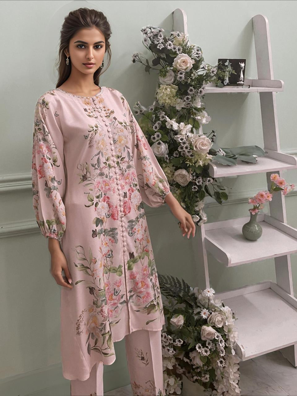 A kurta and pant set- (9181)