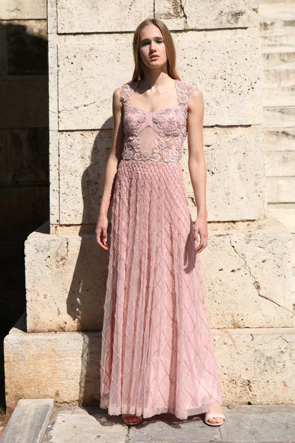 Light Pink Anarkali Dress (RO2006)