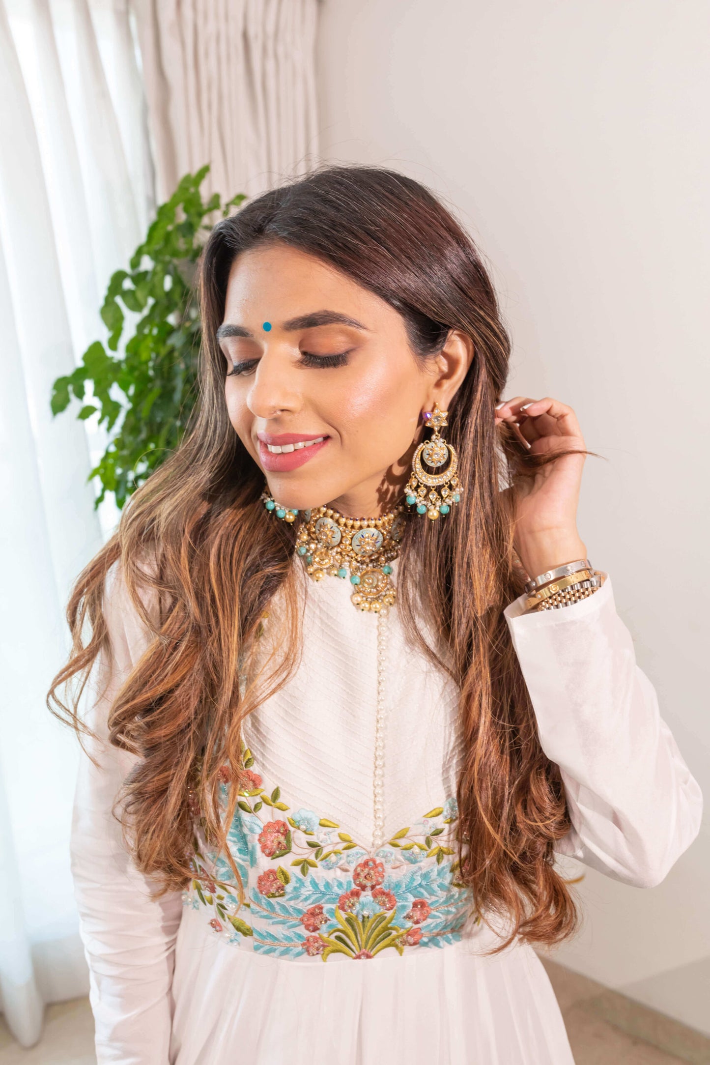 Ivory Anarkali