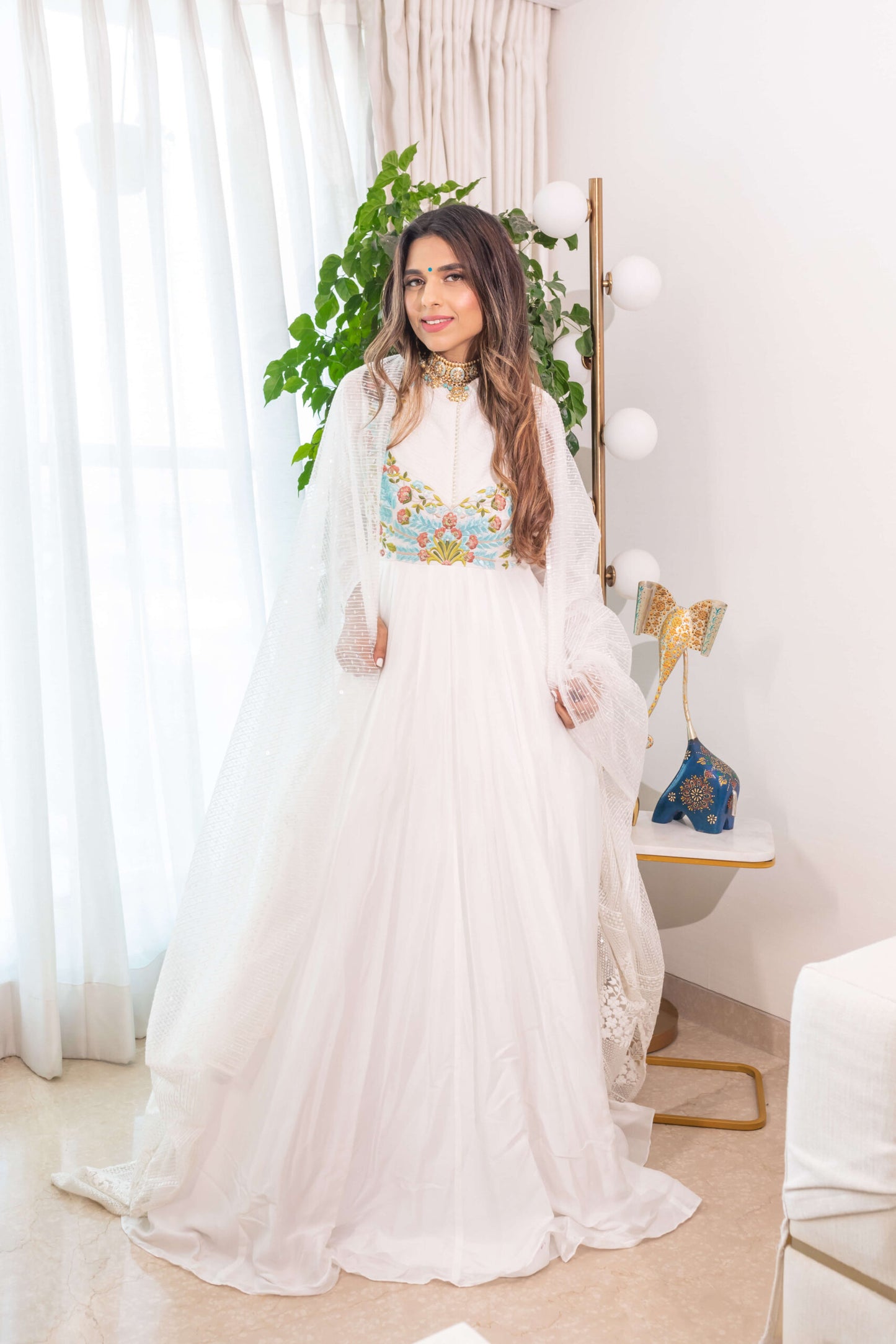 Ivory Anarkali