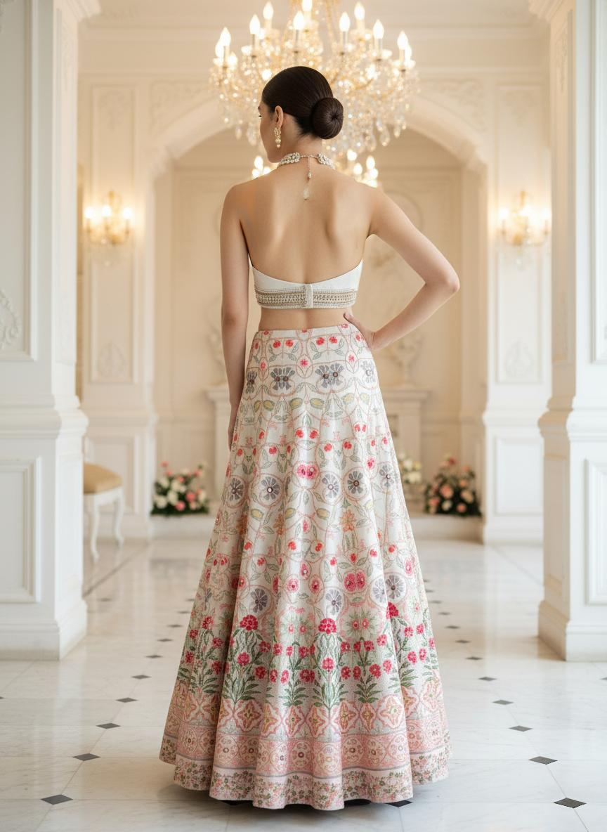 A ghagra set- (A-90)