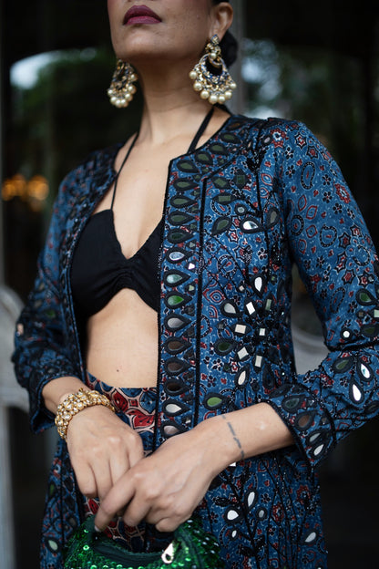 A Mirror Embroidered Jacket (AL-009)