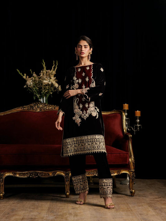 Ready to wear set- (9472)