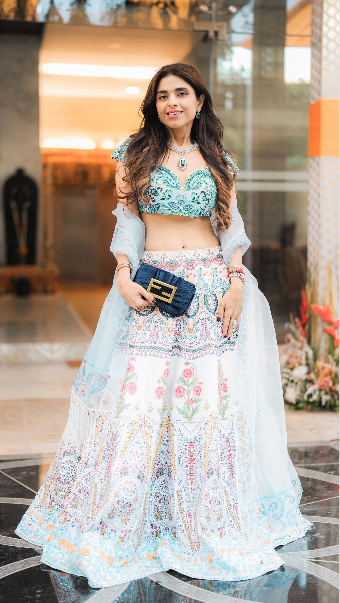 Ghagra choli set-(FG-5)