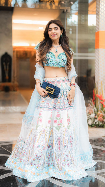 Ghagra choli set-(FG-5)