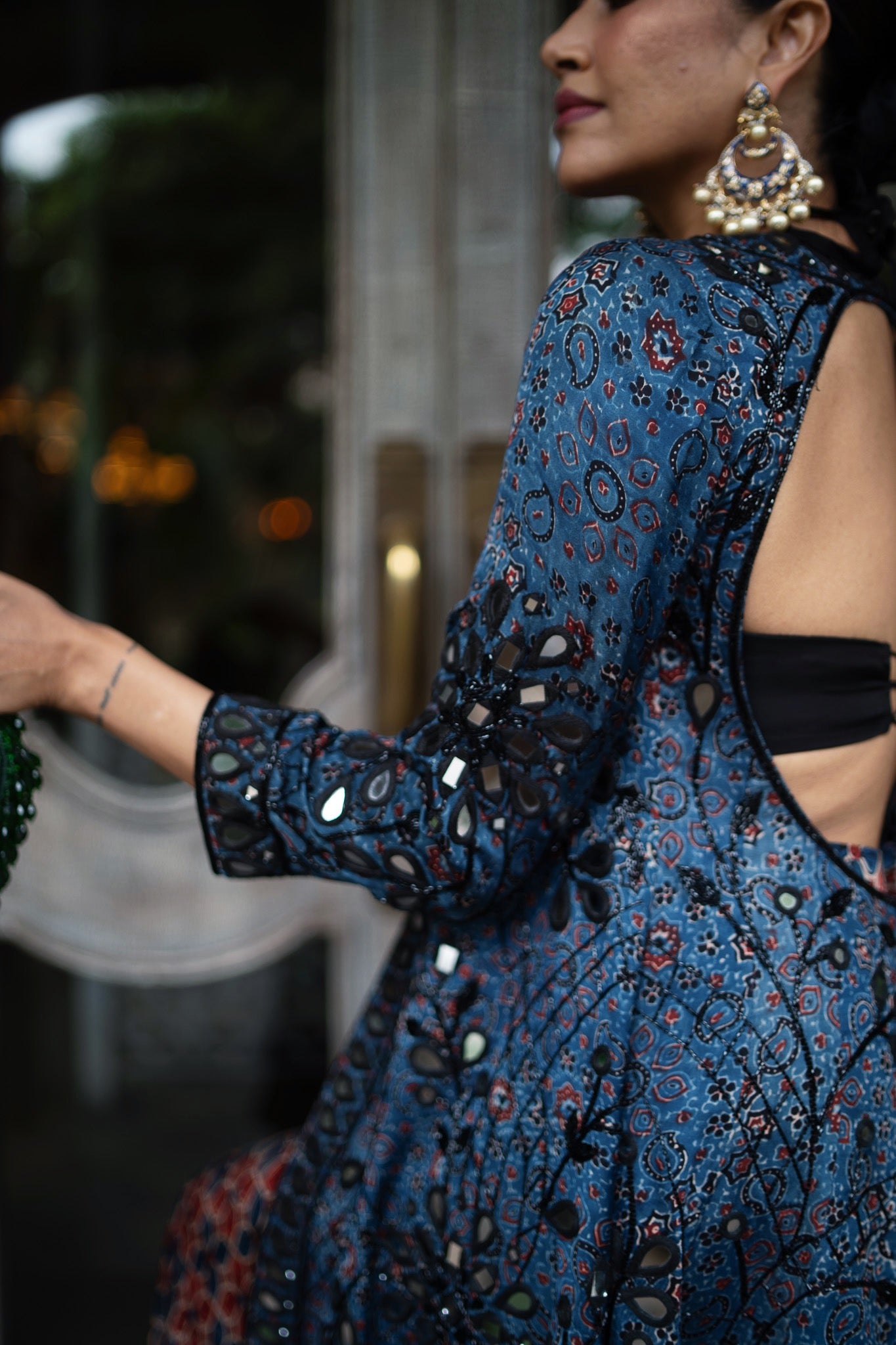 A Mirror Embroidered Jacket (AL-009)