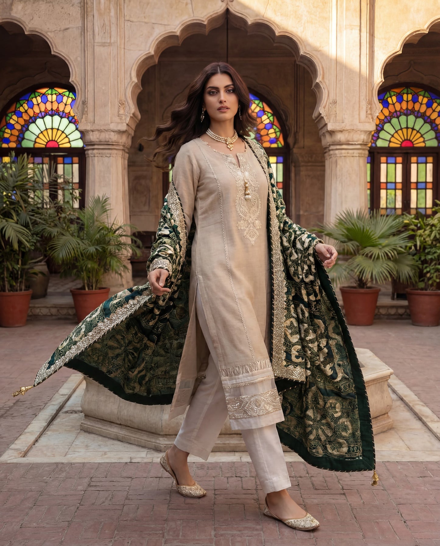 A Dupatta-(VV-7200)