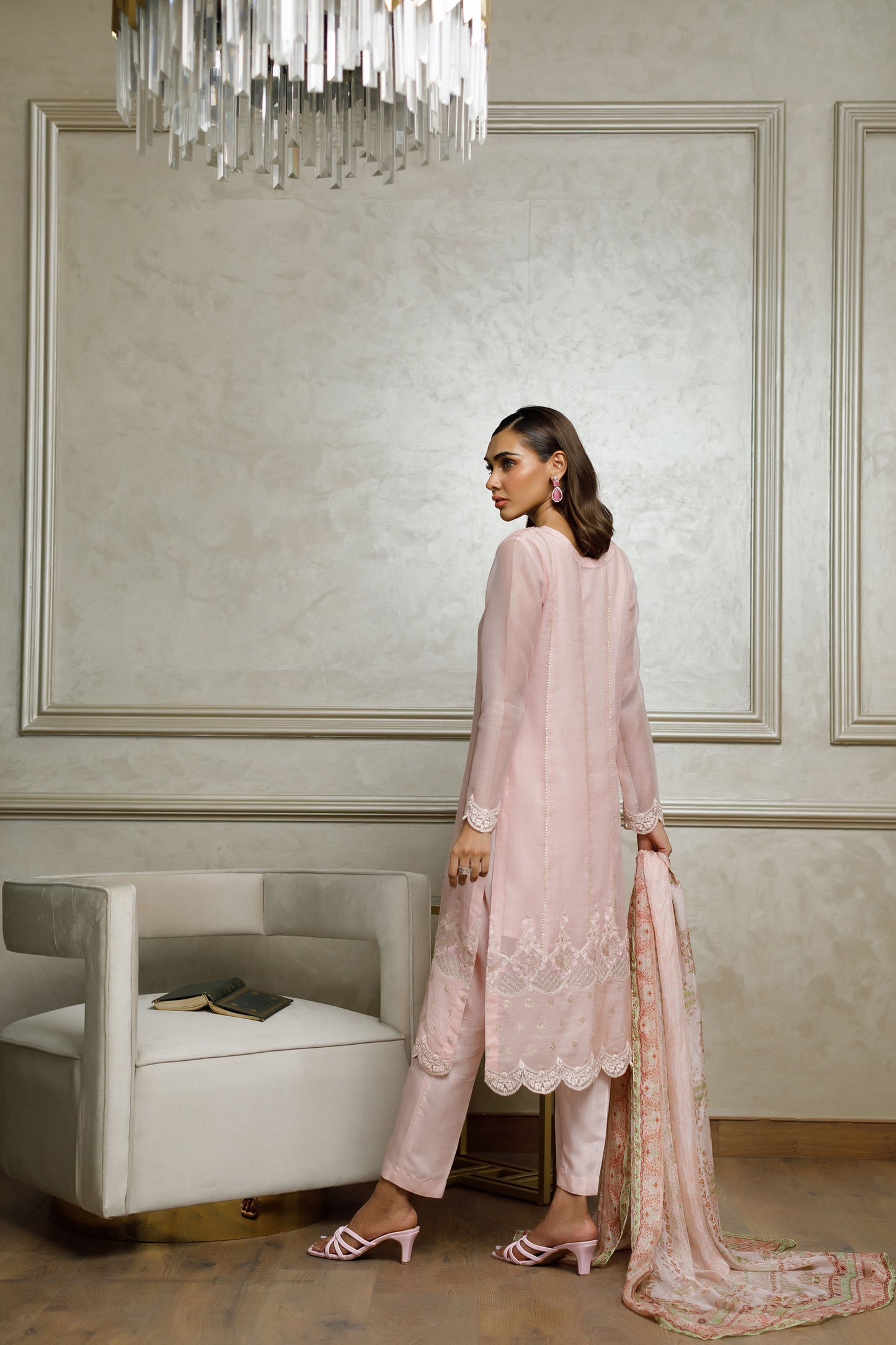 Pink kurta set (RZ-025)