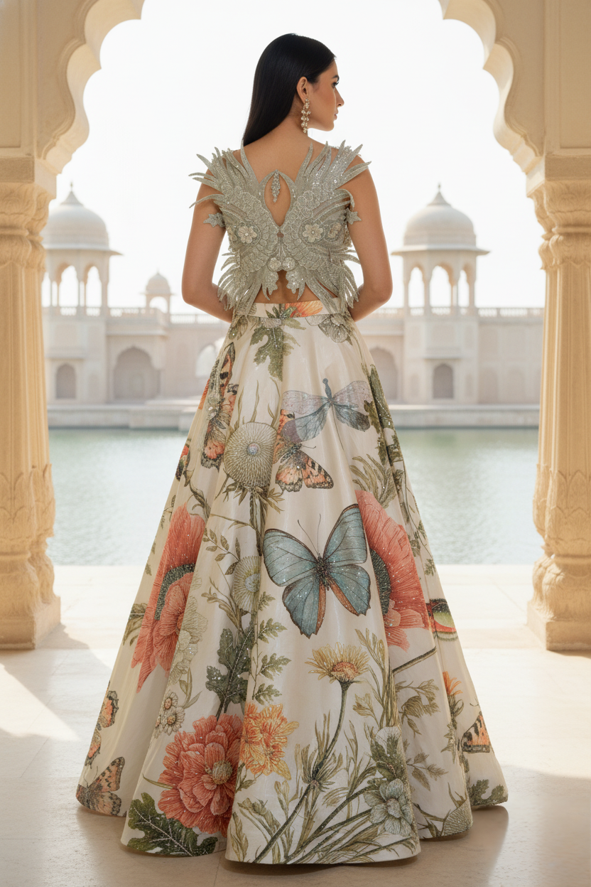 A ghagra set- (ZN-5513)