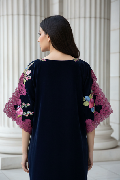 A velvet kurta set- (VW-810)