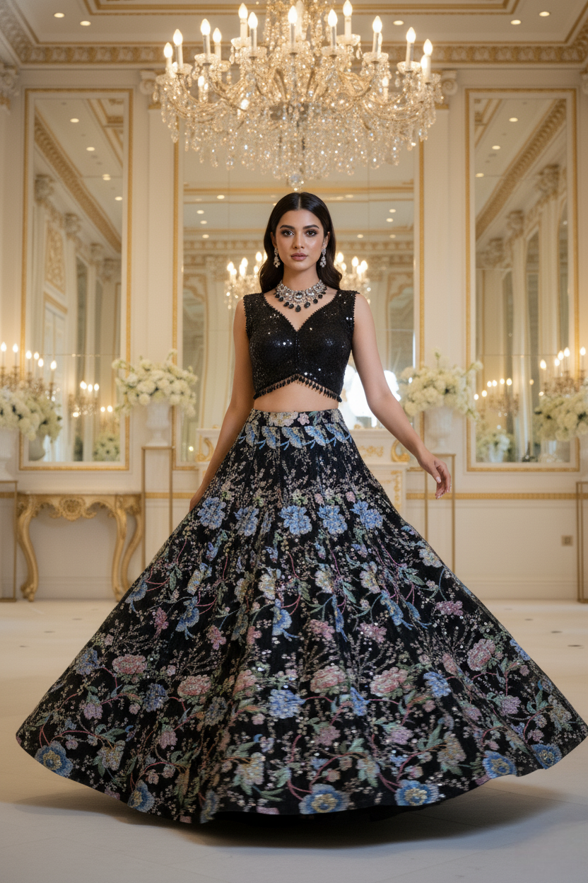 A ghagra set- (BMR-4500)