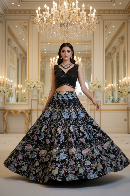 A ghagra set- (BMR-4500)
