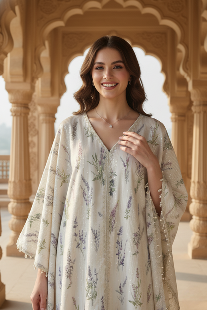 A sequinned Kaftan- (IMK-3330)
