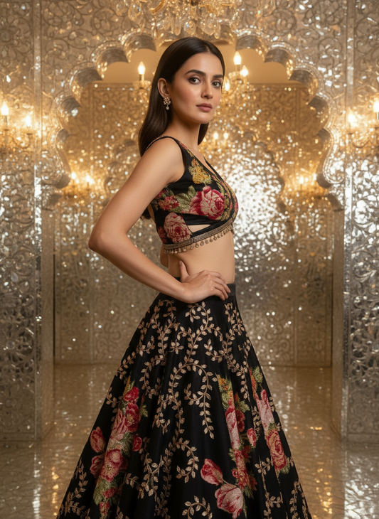 A Ghagra set- (FSA-01080)