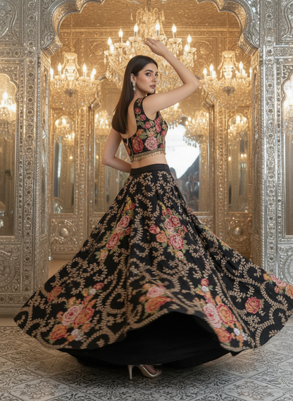 A Ghagra set- (FSA-01080)