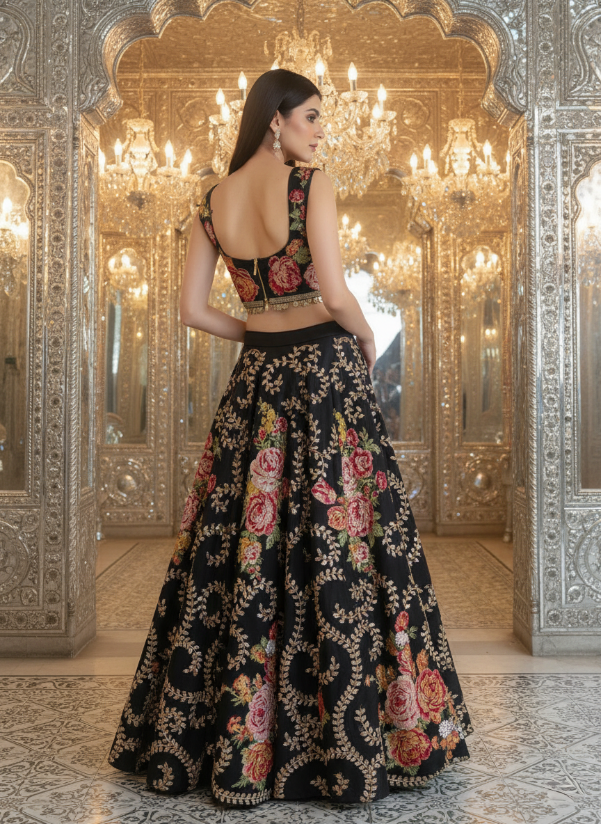 A Ghagra set- (FSA-01080)