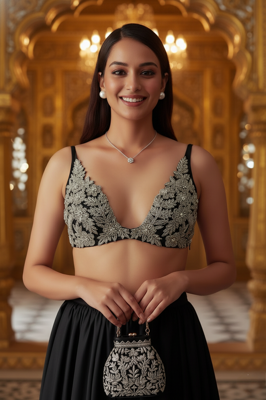 A ghagra set- (HOK-9009)