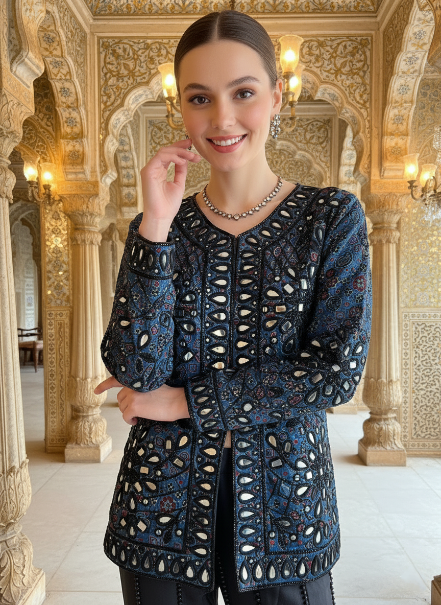 A jacket and Pallazo set-(AP-5040)
