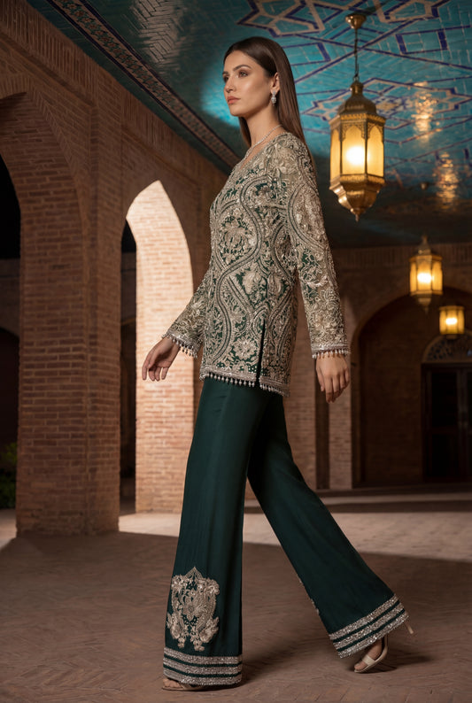 A jacket set- (BG-00621)