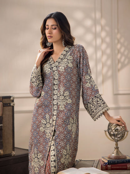 Ajrakh kurta and pants