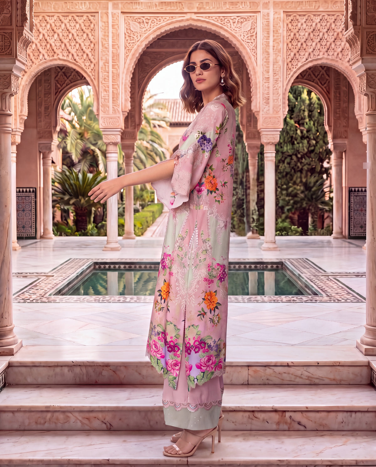 Luxury Viscose Dupion set -(VDL-1080)