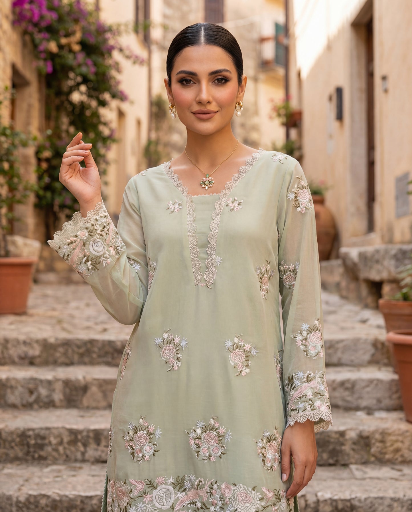 A ready to wear set-(PG-500)