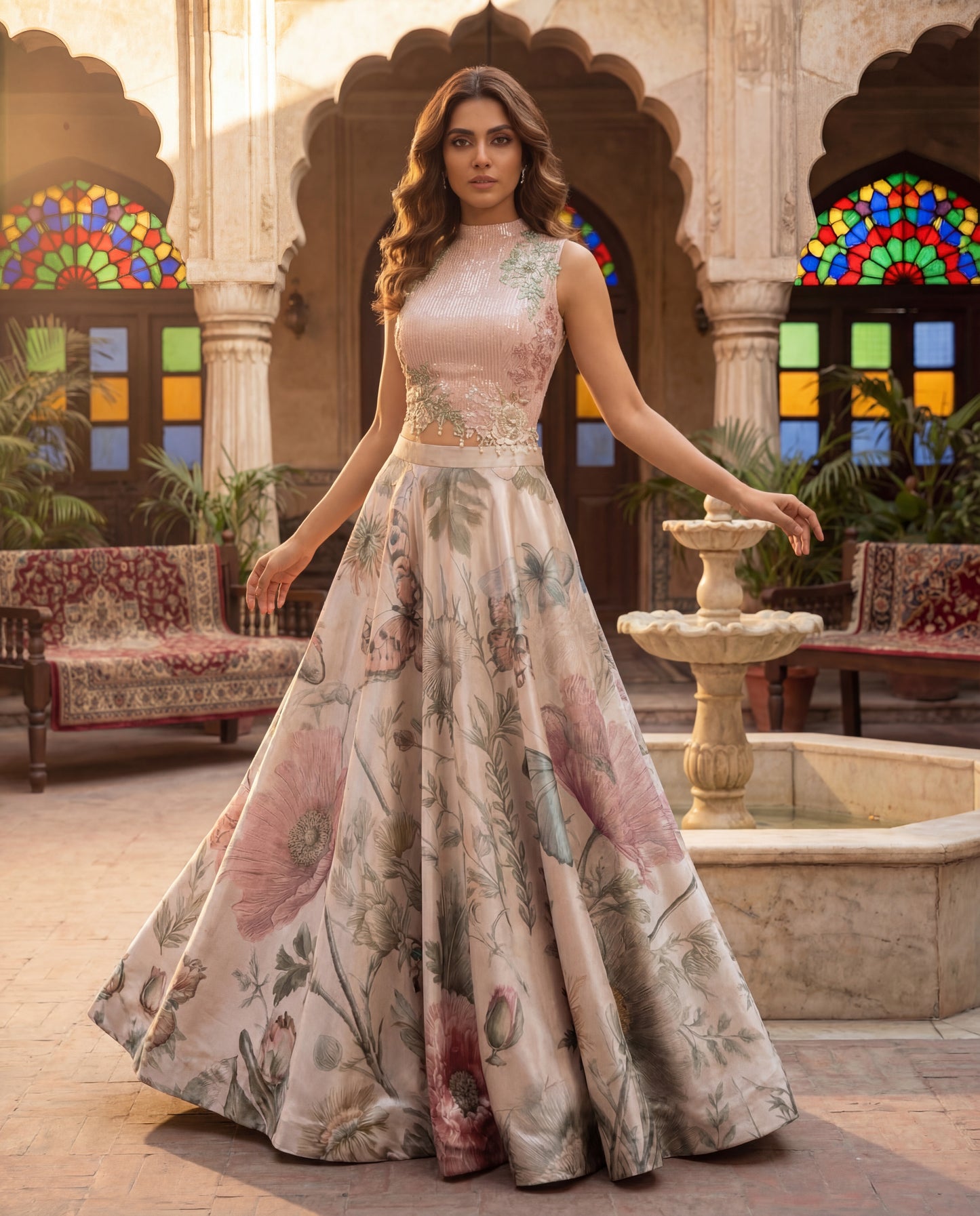 A ghagra set-(MMB-6030)