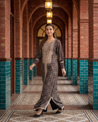 An Ajrakh kurta- (JAR-1430)