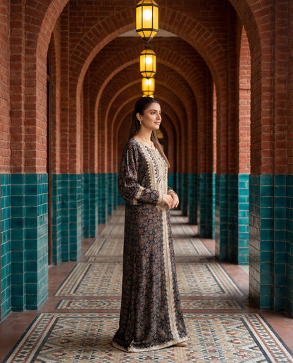 An Ajrakh kurta- (JAR-1430)