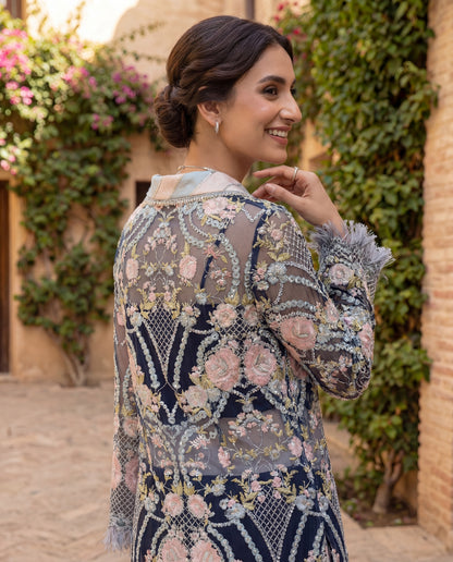 A jacket and Pallazo set-(OV-4050)