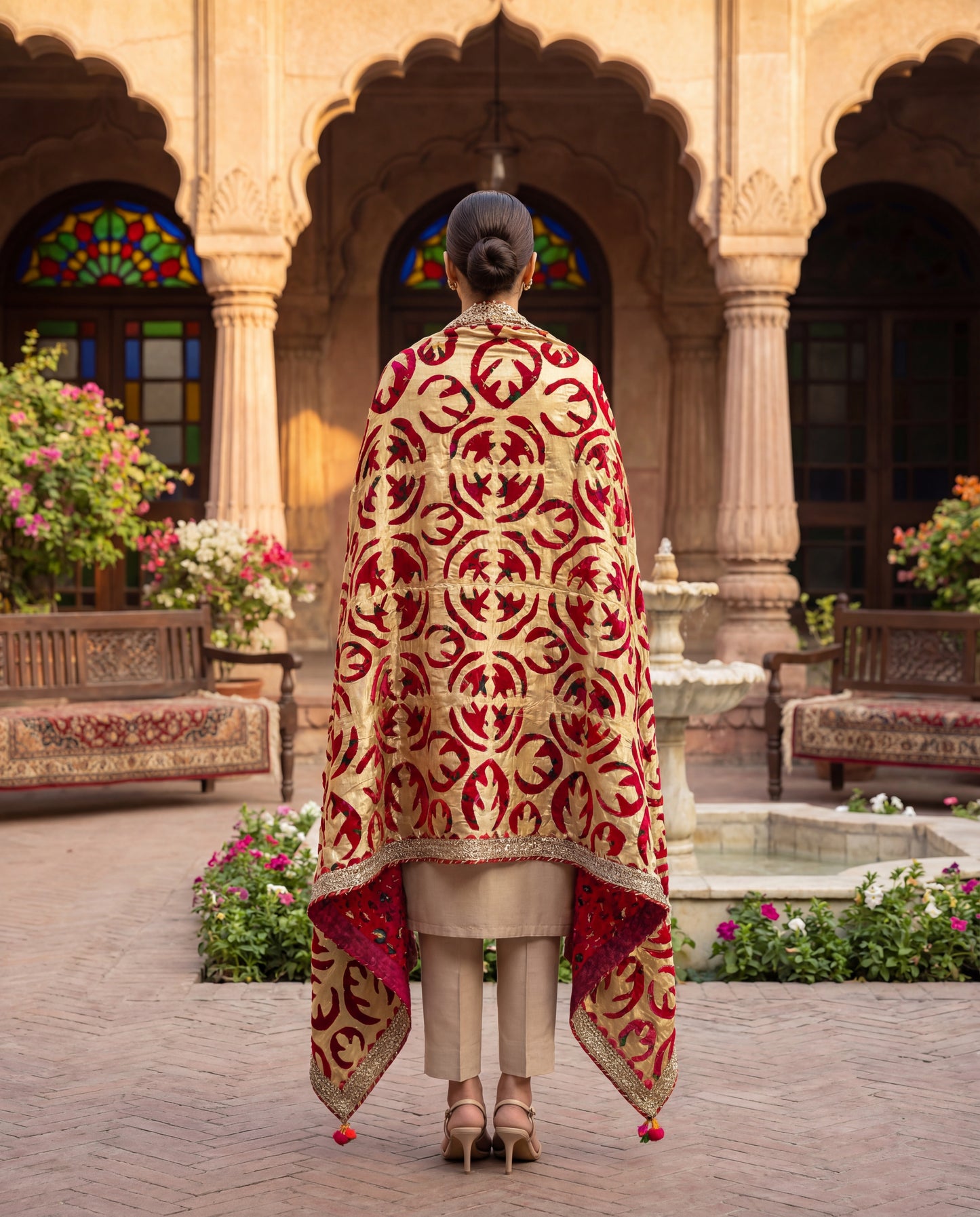 A dupatta- (RO-63)